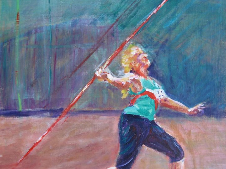 Can you paint a javelin thrower?